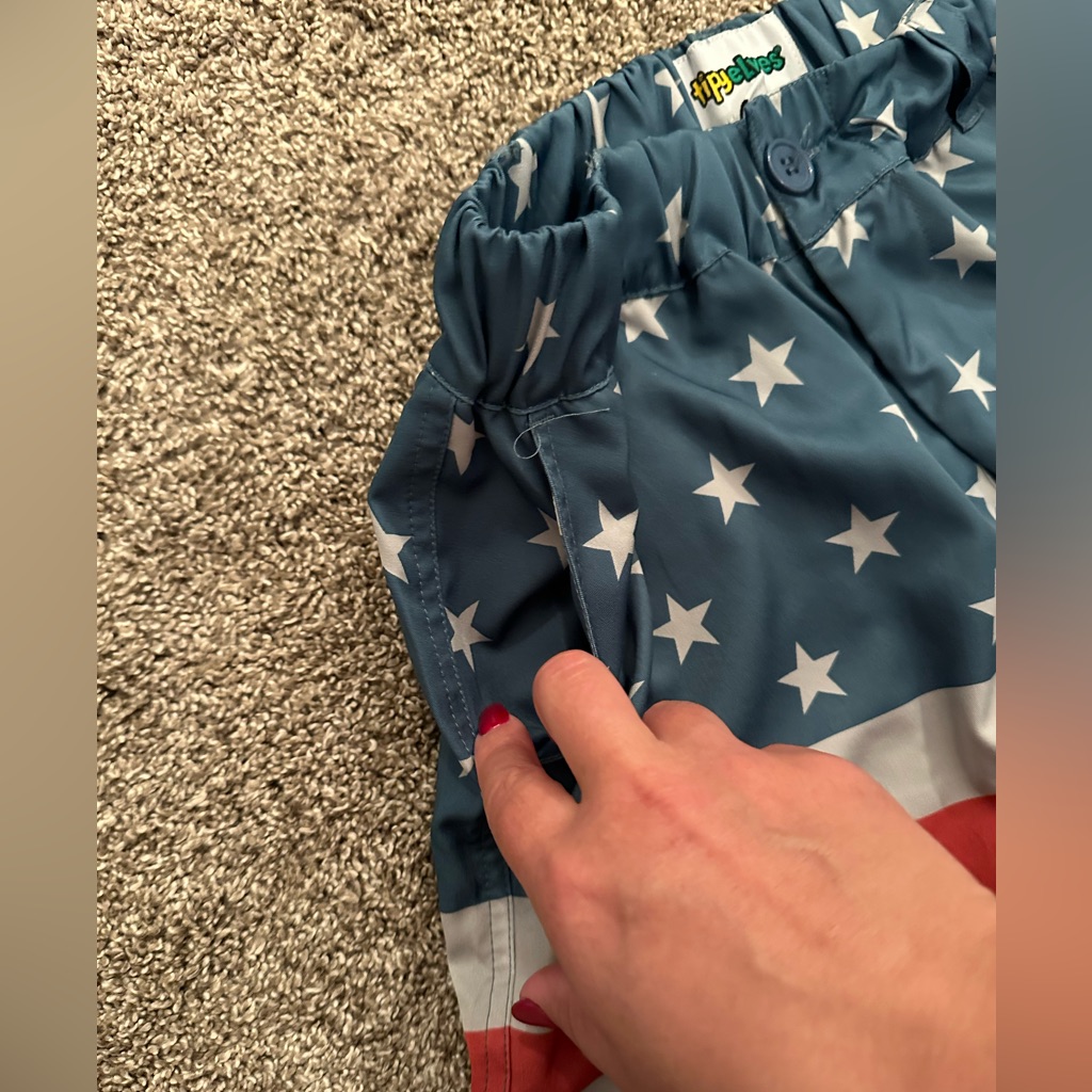 Men’s American Flag Swim Trunks — image 5 of 5